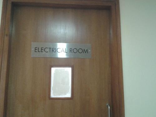 master key for electrical room